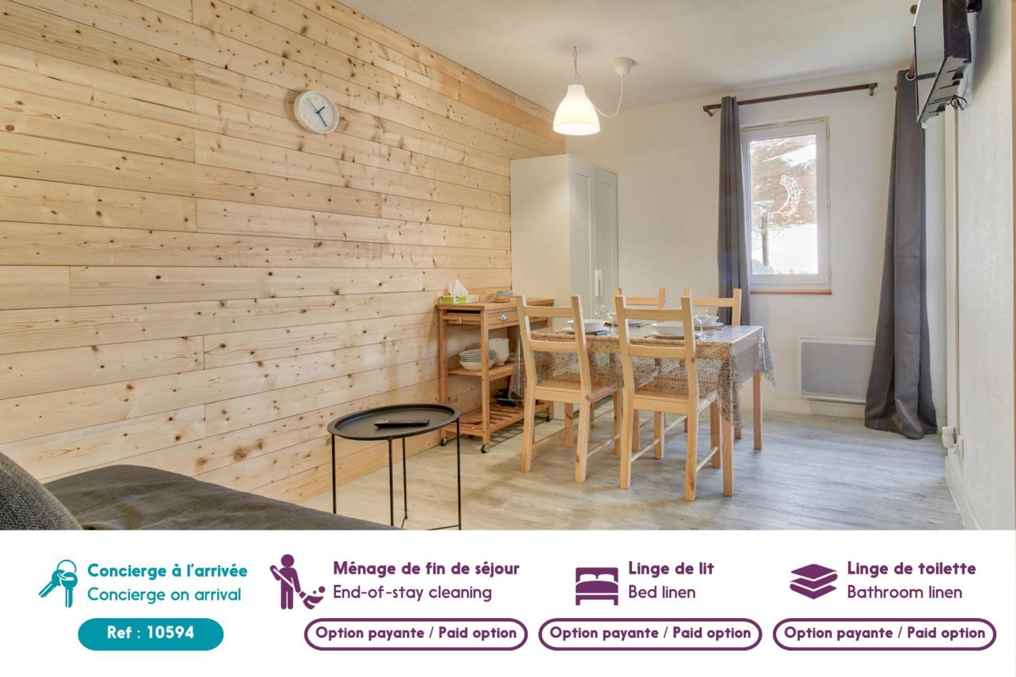 Residence Les Gourgs Blancs - 80M Des Pistes Génos Екстериор снимка